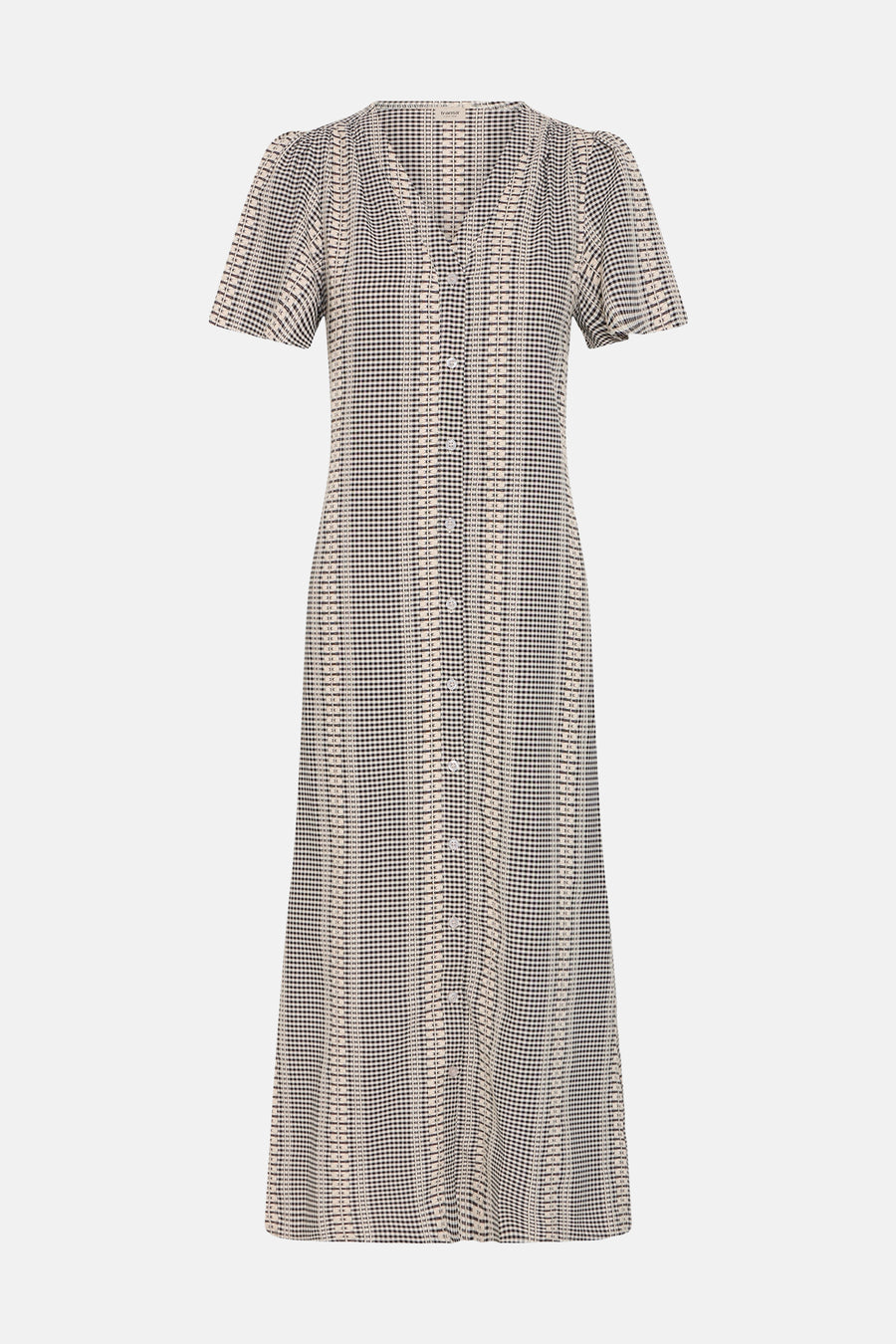 Kleedjes (korte mouwen) grijs - Fransa®