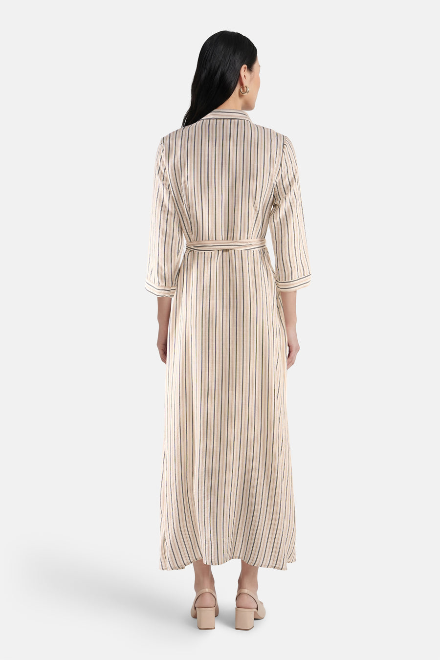 Kleedje met lange mouwen - Multicolor