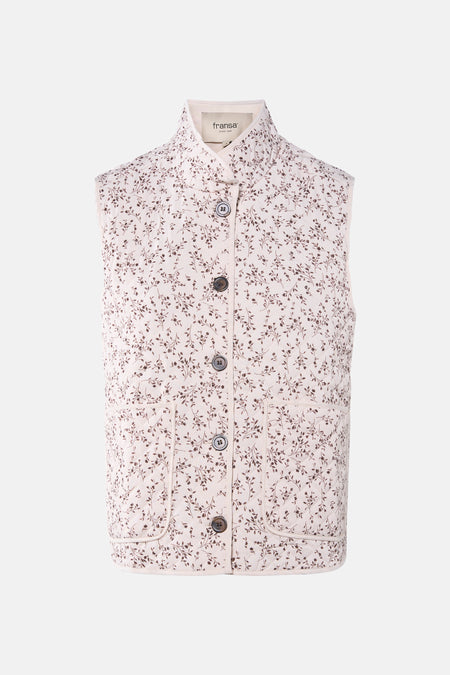 Veste sans manches - écru