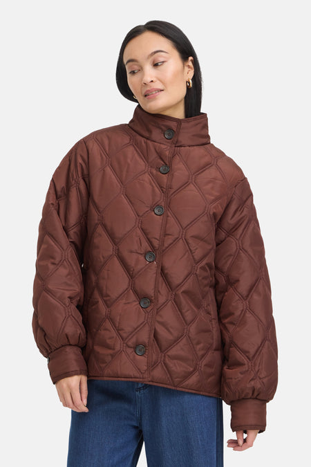 Veste courte brun - Fransa®