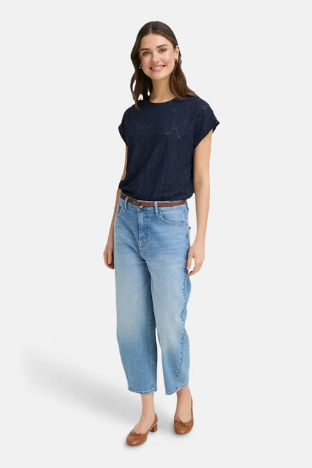 T-shirt met korte mouwen - blauw