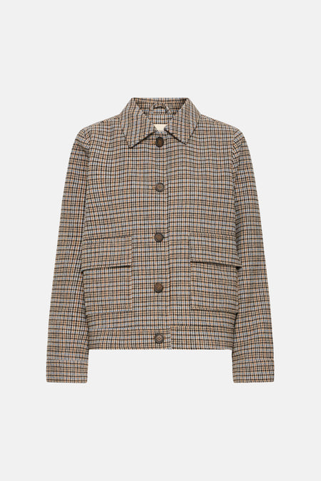 Veste courte brun - Fransa®