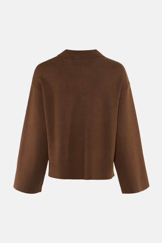 Pull O-hals - bruin