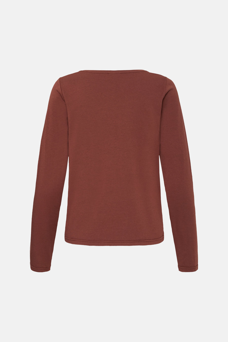 T-shirt met lange mouwen - bruin