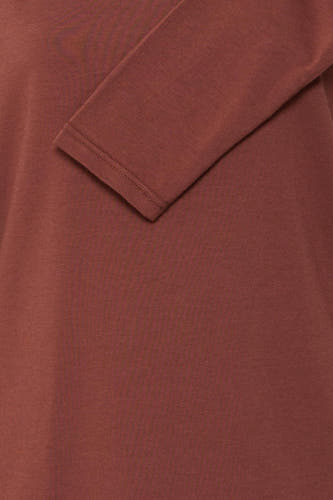 T-shirt met lange mouwen - bruin