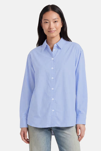Hemd met lange mouwen - blauw