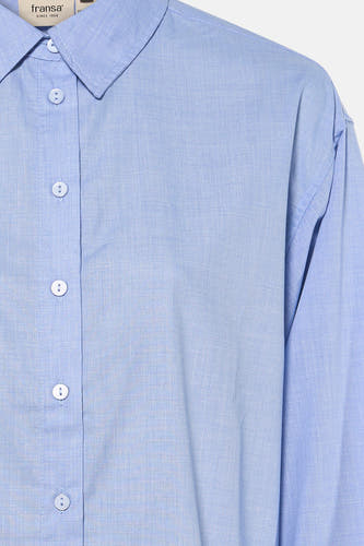 Hemd met lange mouwen - blauw