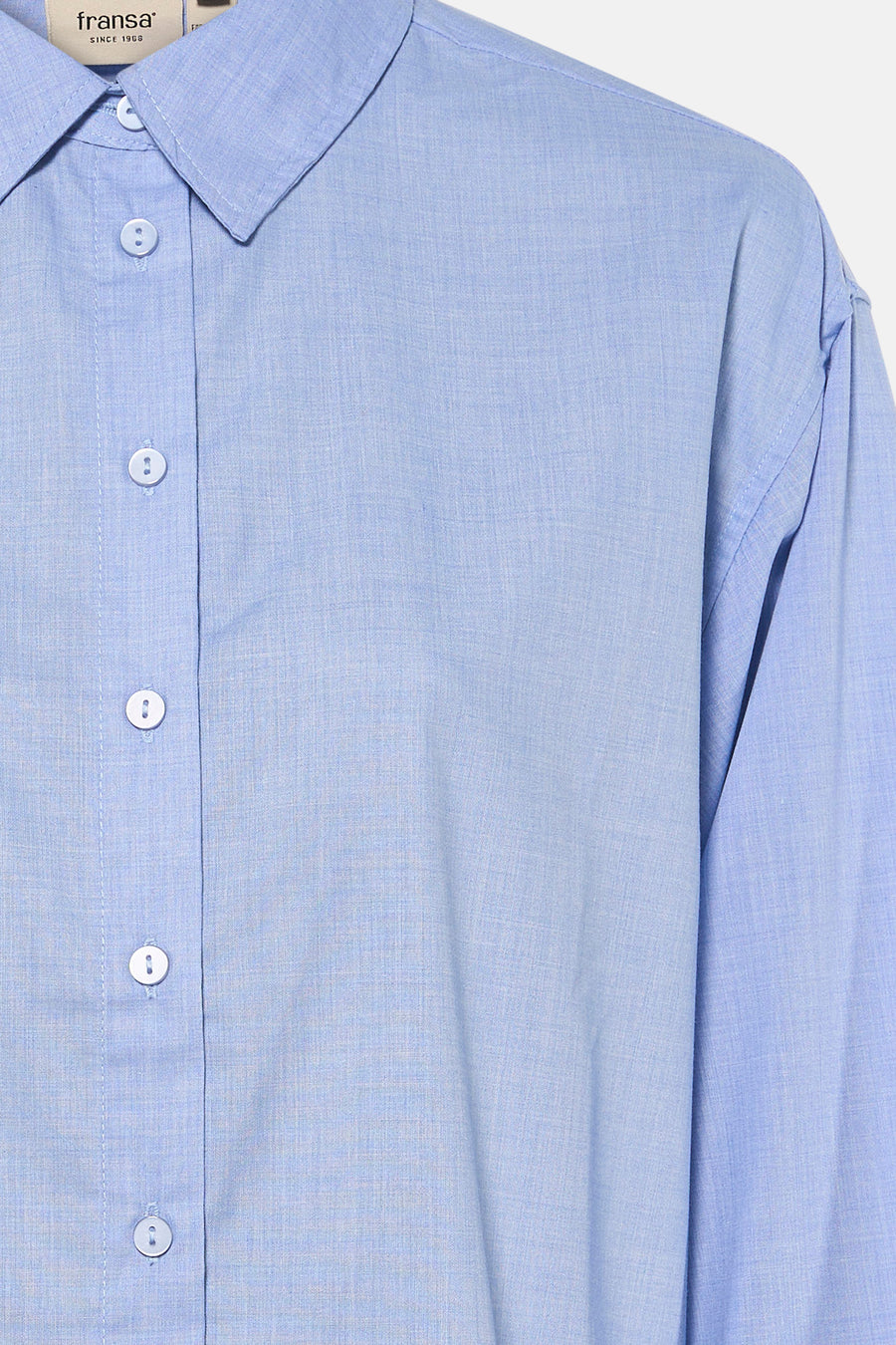 Hemd met lange mouwen - blauw
