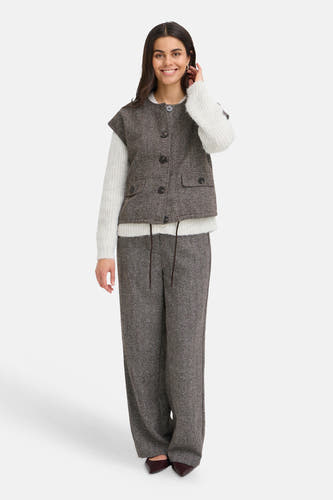 Gilet brun - Fransa®