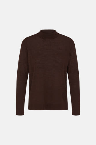 Trui met ronde hals bruin - Fransa®