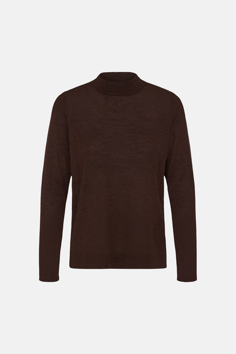 Trui met ronde hals bruin - Fransa®
