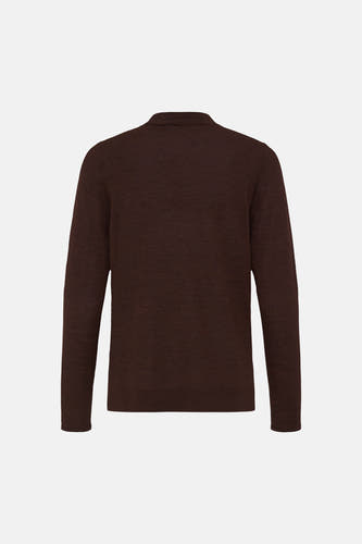 Trui met ronde hals bruin - Fransa®
