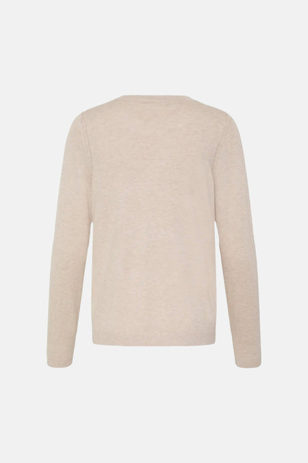 Pull O-hals - bruin