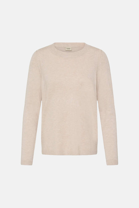 Pull O-hals - bruin