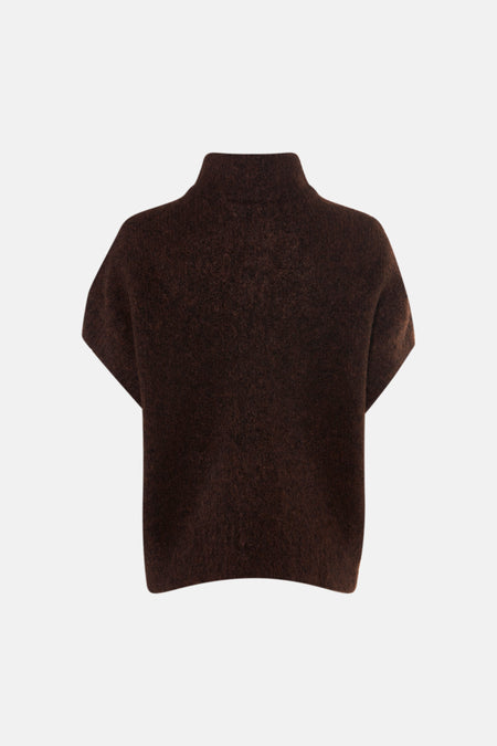 Gilet zonder mouwen - bruin