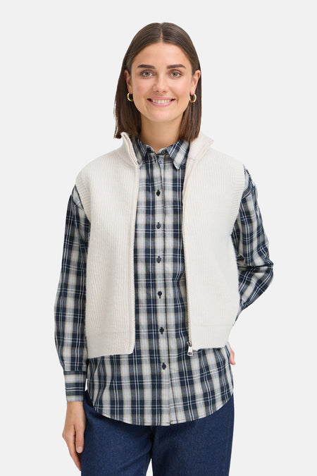 Gilet ecru - Fransa®