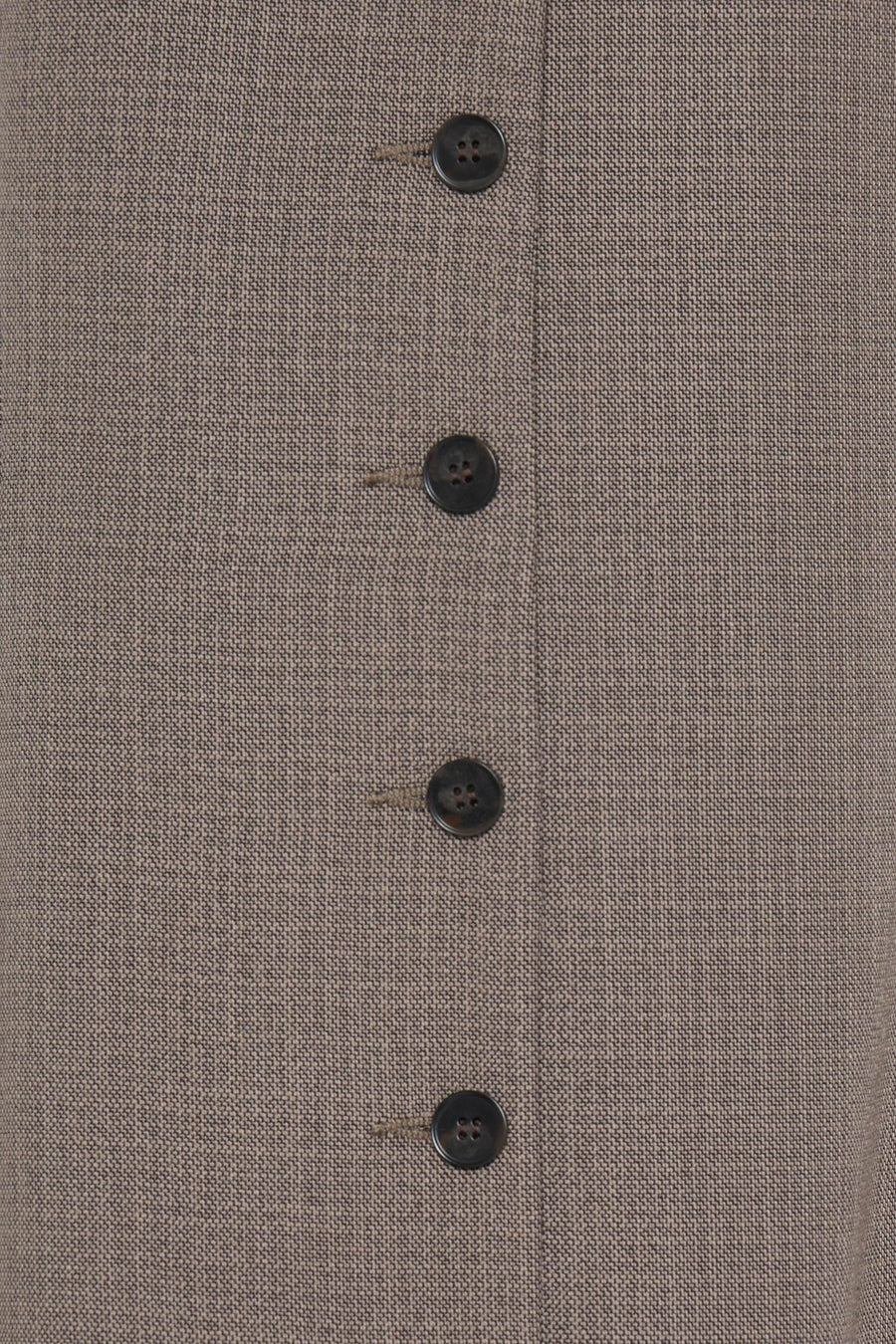 Robe à manches courtes - brun