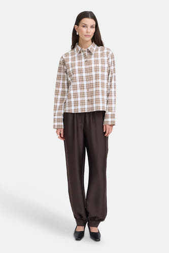 Hemd (lange mouwen) bruin - Fransa®