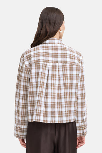 Hemd (lange mouwen) bruin - Fransa®