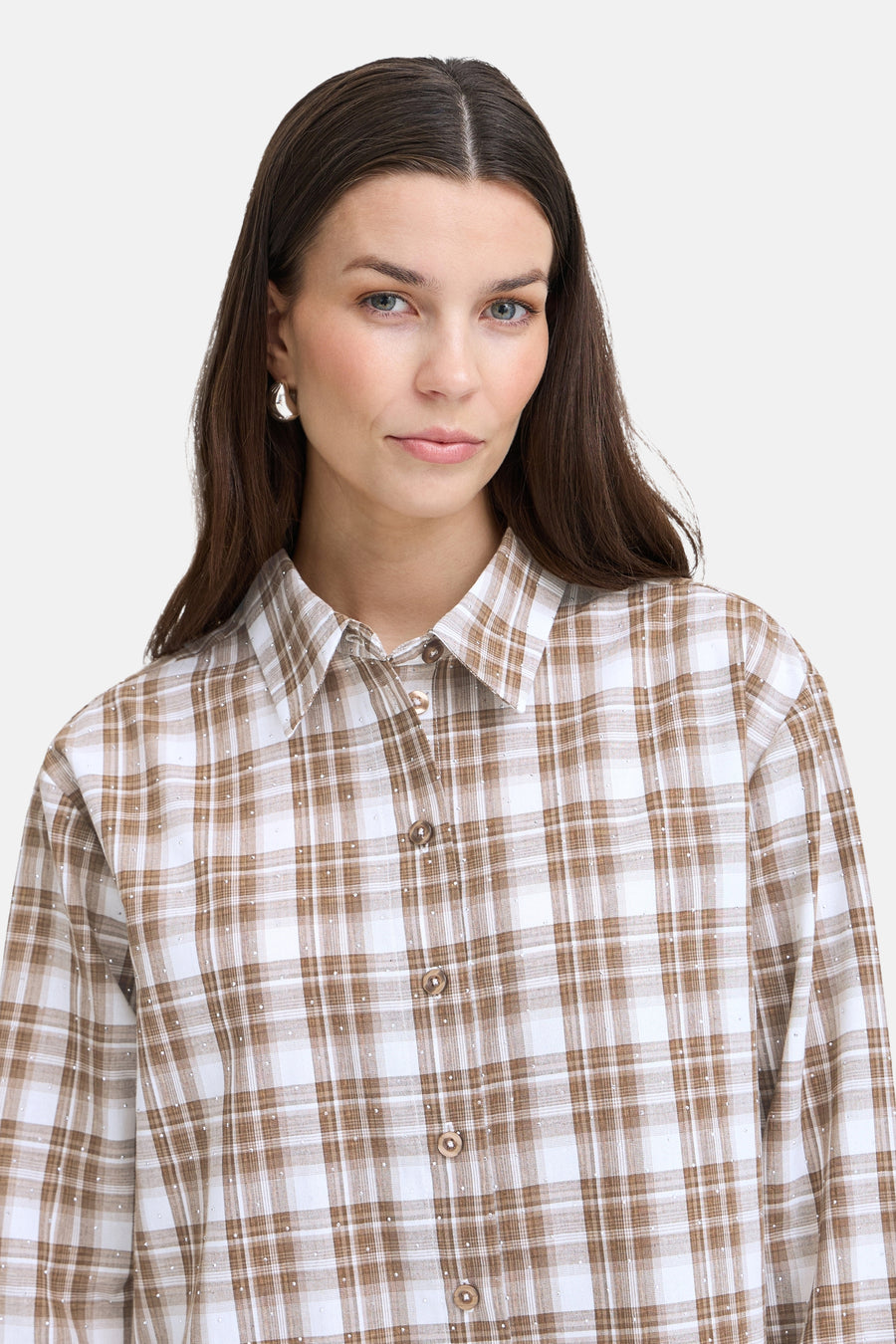 Hemd (lange mouwen) bruin - Fransa®