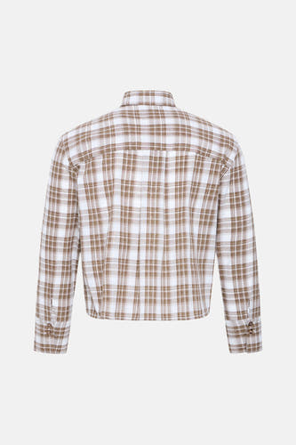 Hemd (lange mouwen) bruin - Fransa®