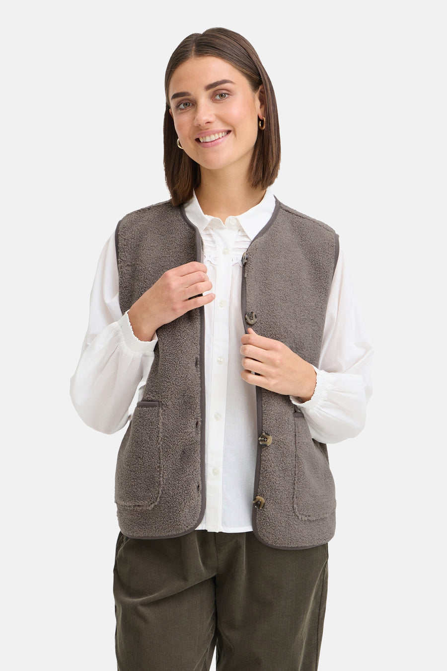 Gilet grijs - Fransa®