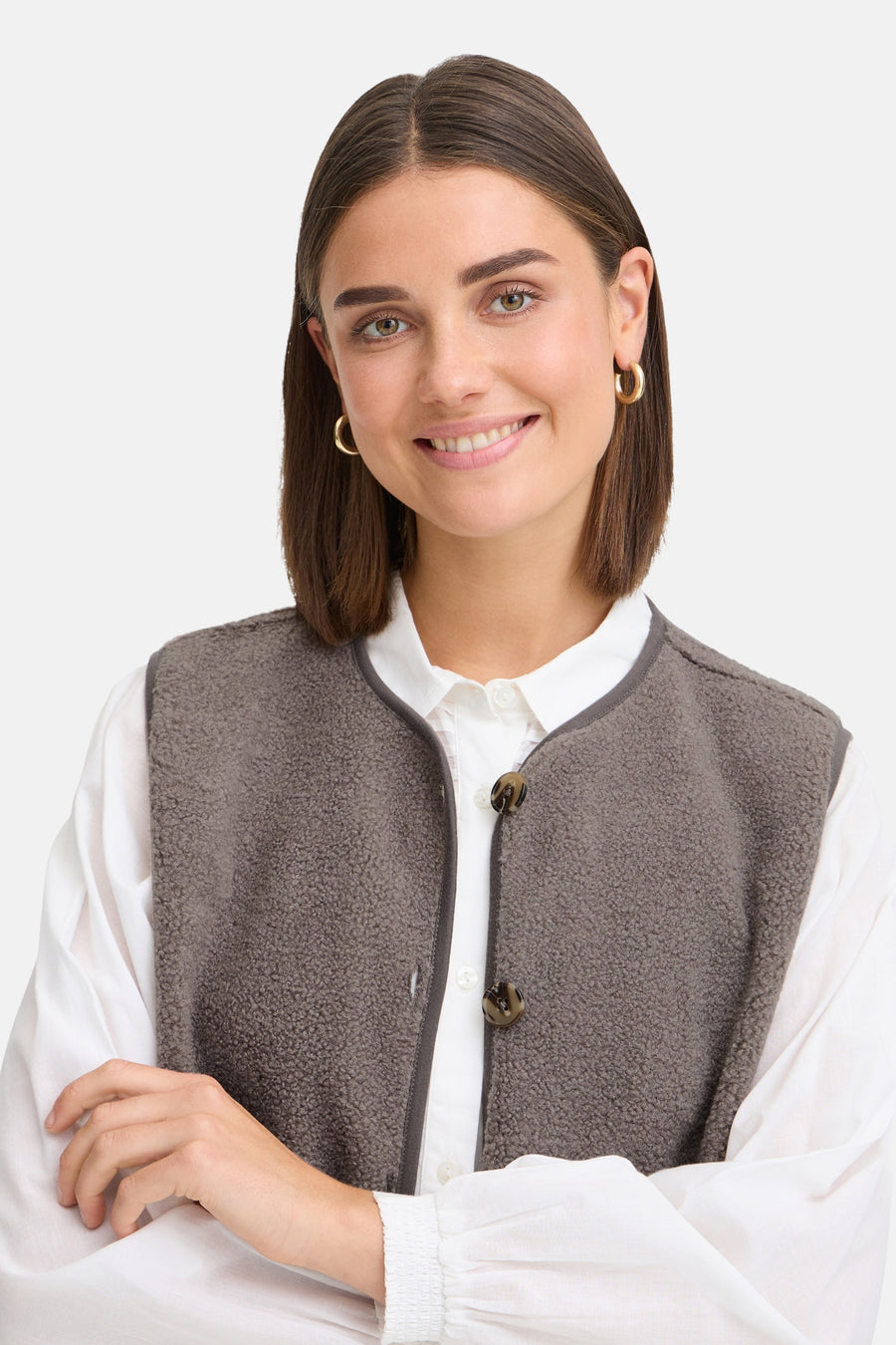 Gilet grijs - Fransa®