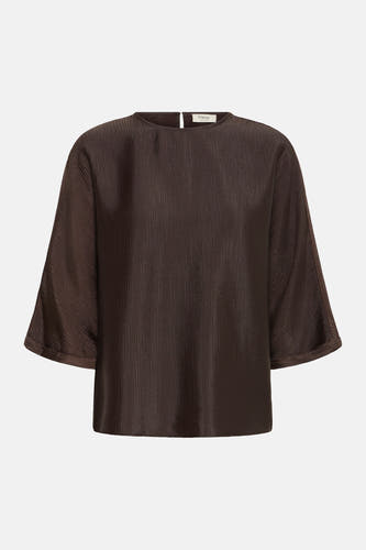 Blouse 3/4 bruin - Fransa®