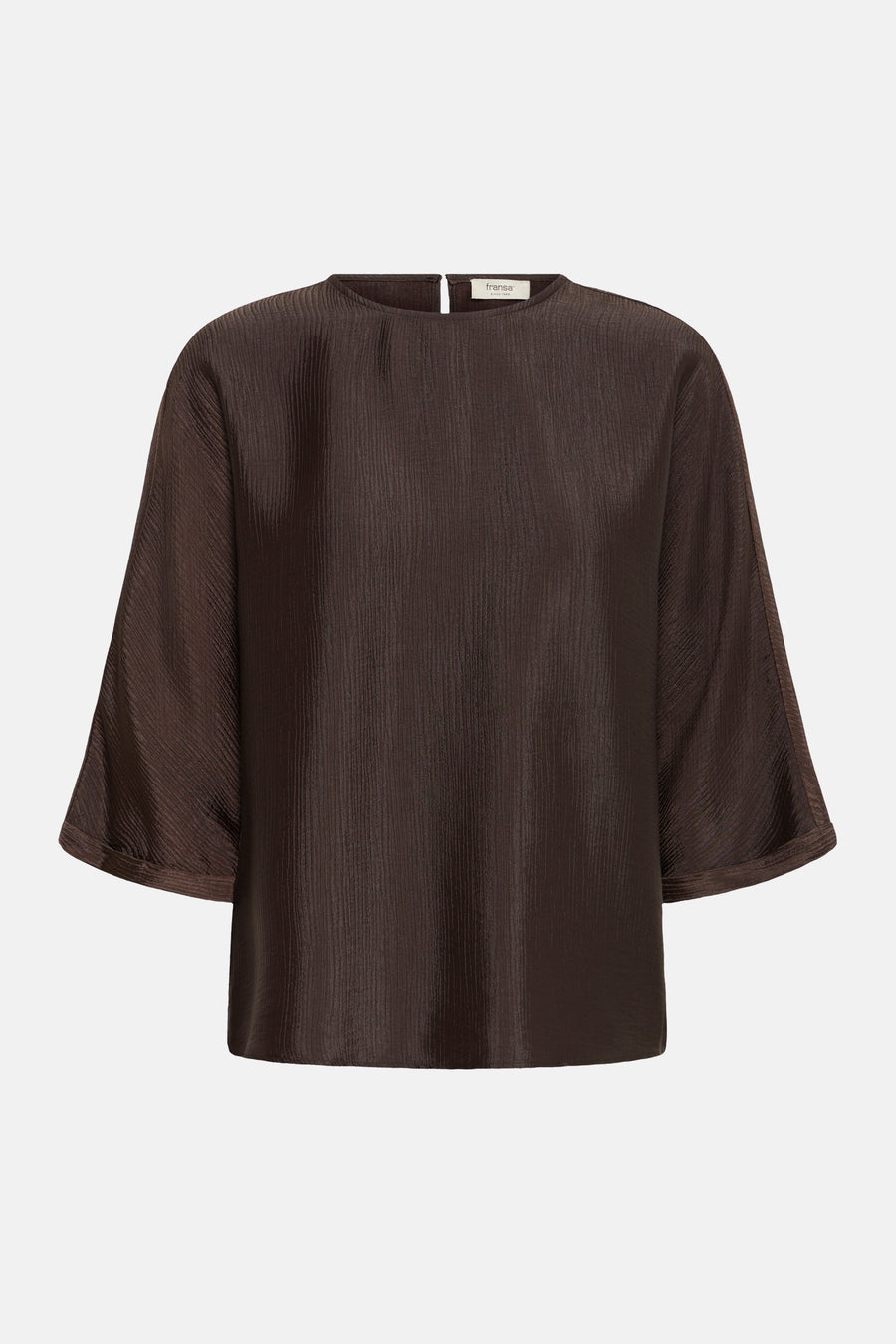 Blouse 3/4 bruin - Fransa®
