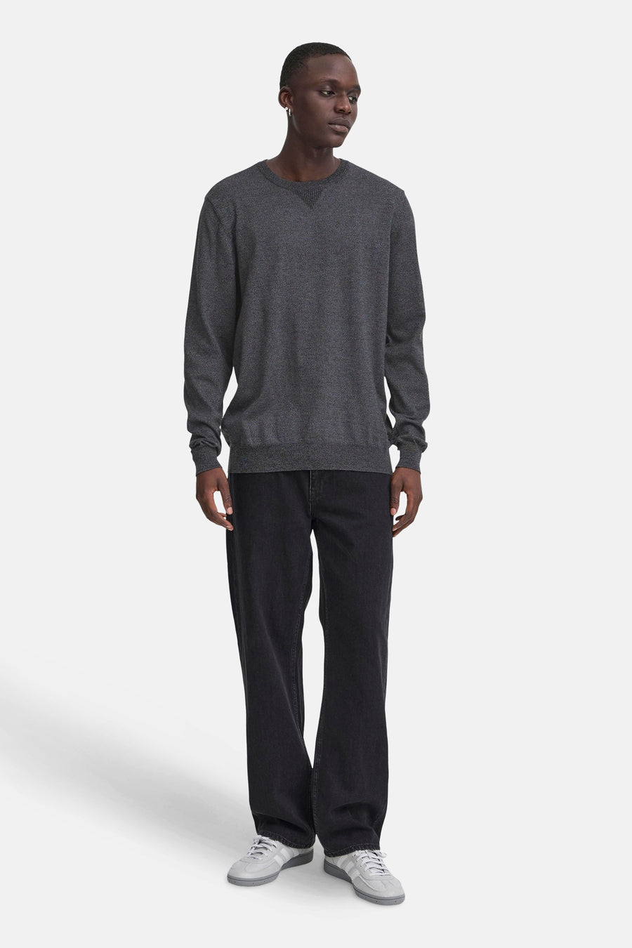 Pull met ronde hals - Grijs - BLEND - 2