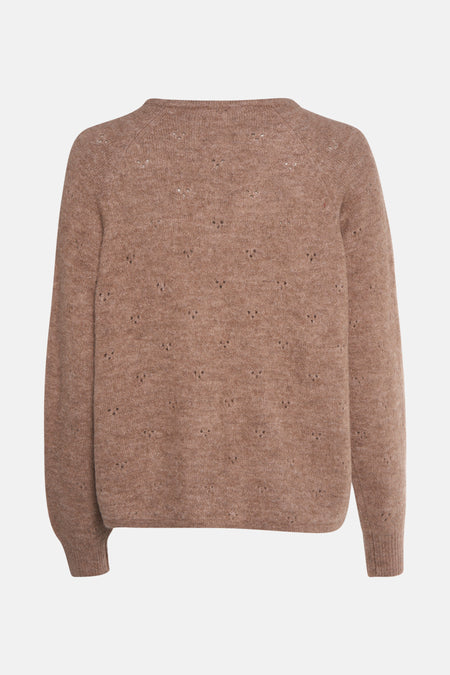 Pull col O Beige - B.YOUNG