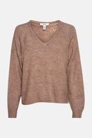 Trui met ronde hals Beige - B.YOUNG