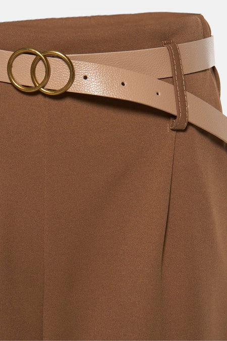 Pantalon coloré Brun - Terra di Siena