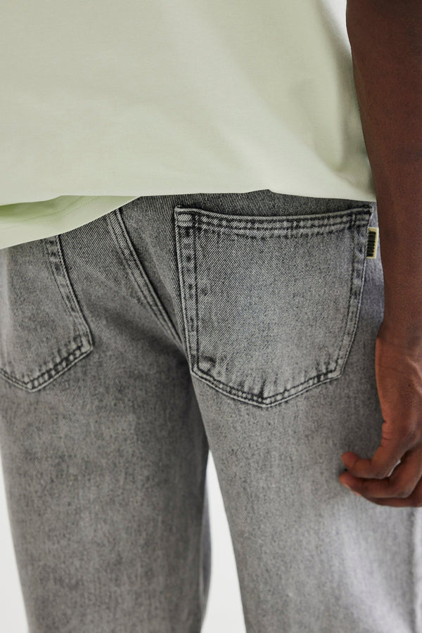 Jeans straight Light blue denim - WOODBIRD
