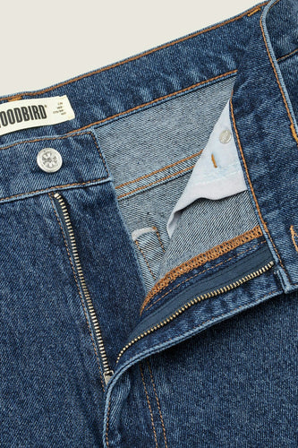 LEROY - dark blue denim - WOODBIRD