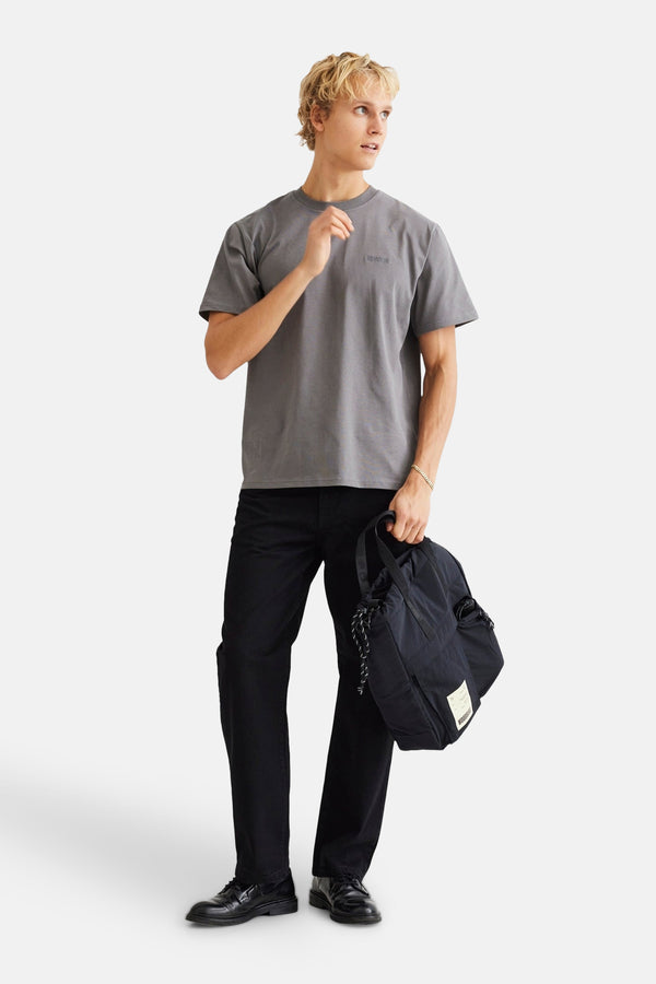T-shirt (korte mouwen) Grijs - WOODBIRD