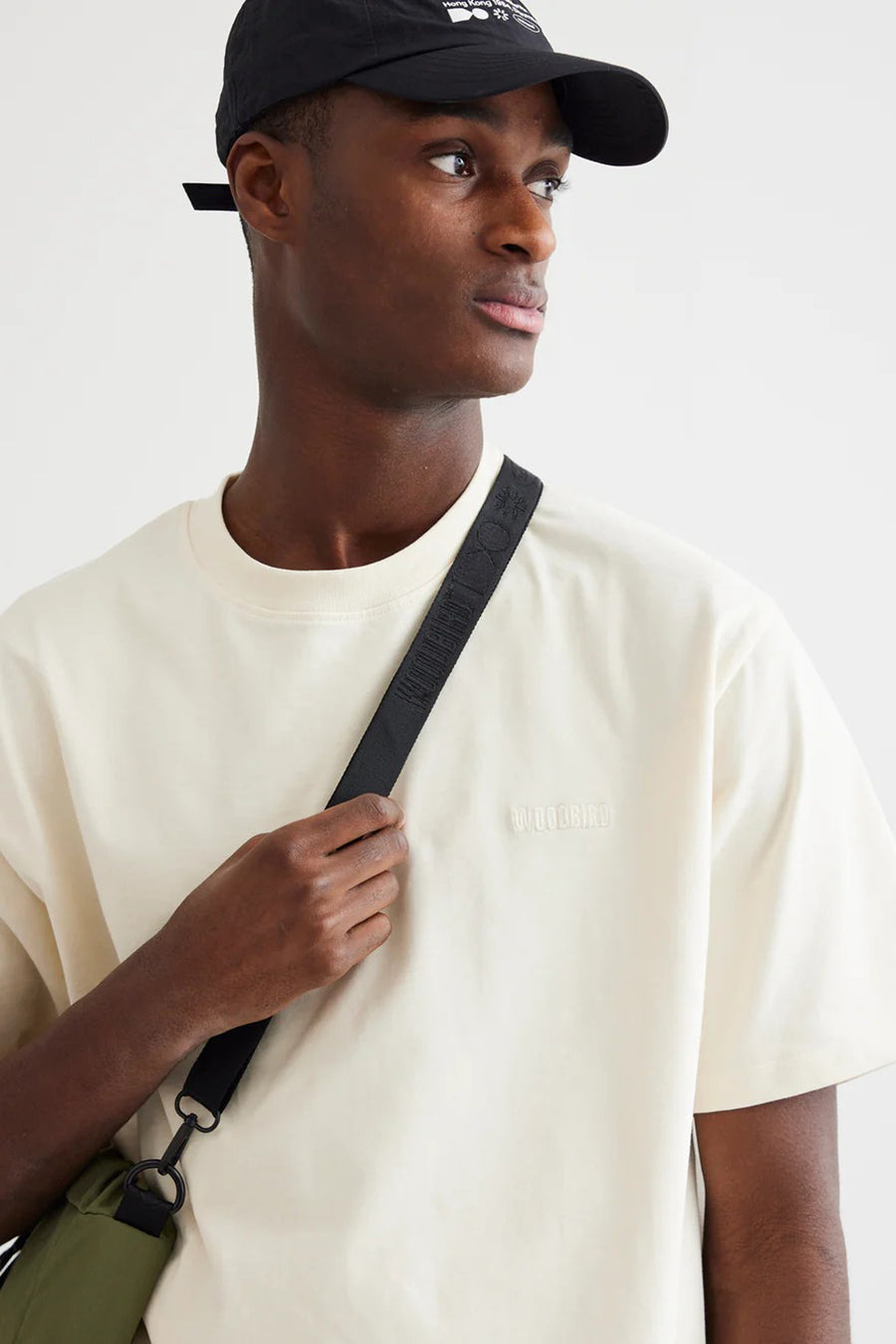 T-shirt à manches courtes - écru - WOODBIRD