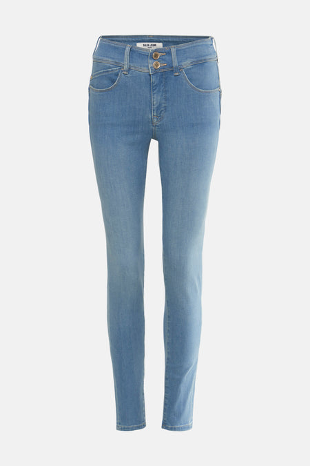 SECRET SKINNY - light blue denim