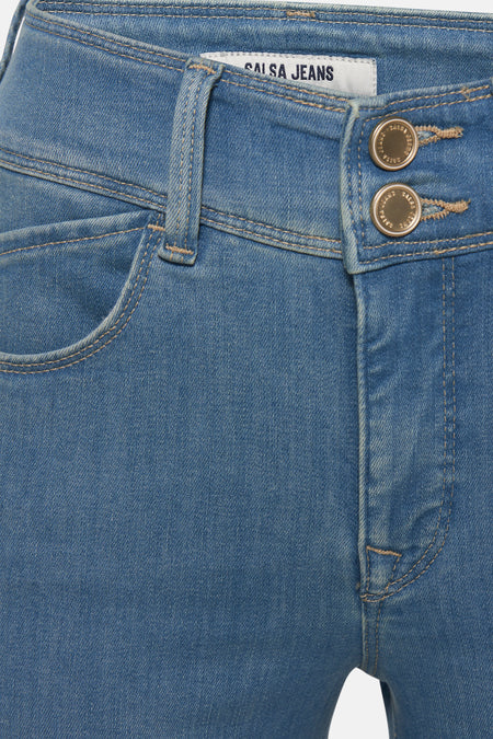 SECRET SKINNY - light blue denim