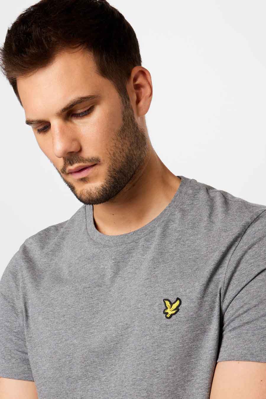 T-shirt (korte mouwen) grijs - LYLE & SCOTT