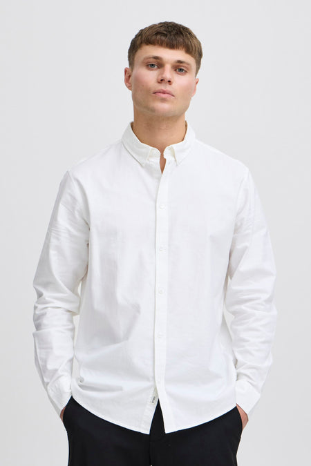 Chemise (manches longues) Blanc - SOLID