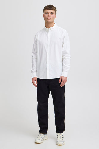 Chemise à manches longues - blanc