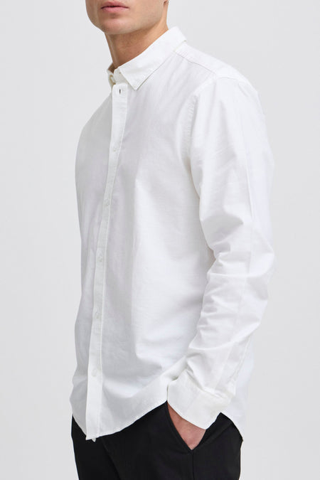 Chemise (manches longues) Blanc - SOLID