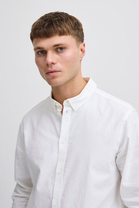 Chemise (manches longues) Blanc - SOLID