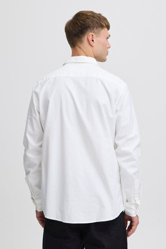 Chemise à manches longues - blanc - SOLID