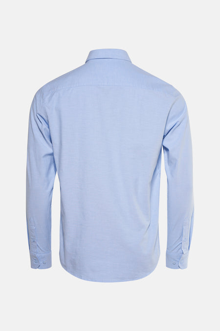 Chemise (manches longues) Bleu - SOLID