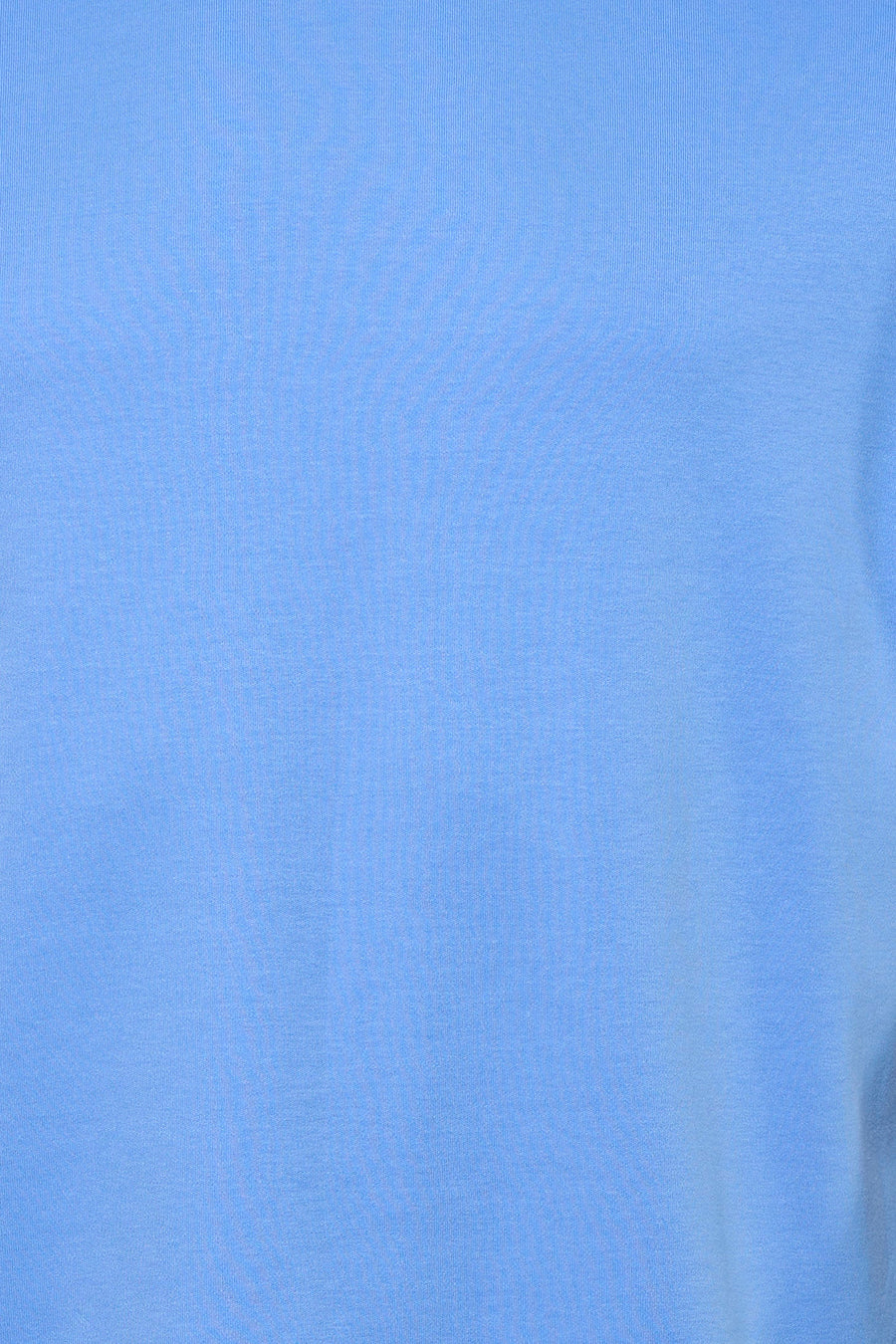 Blauw T-shirt met korte mouwen van SOLID, met een fijne stoftextuur.
