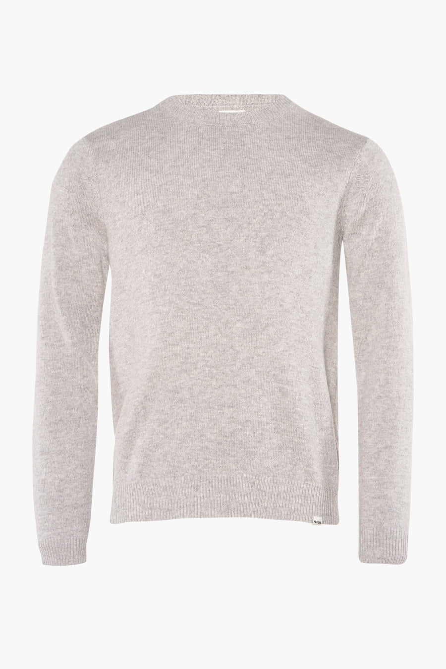 Pull à col rond - gris - SOLID