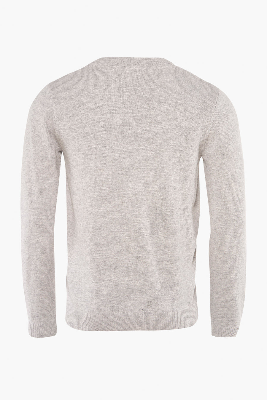 Pull à col rond - gris - SOLID