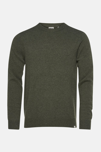 Pull à col rond - vert